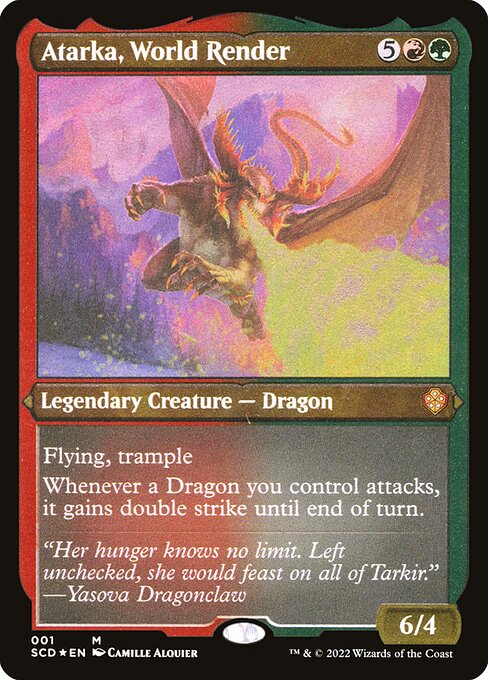 Atarka, World Render from Starter Commander Decks