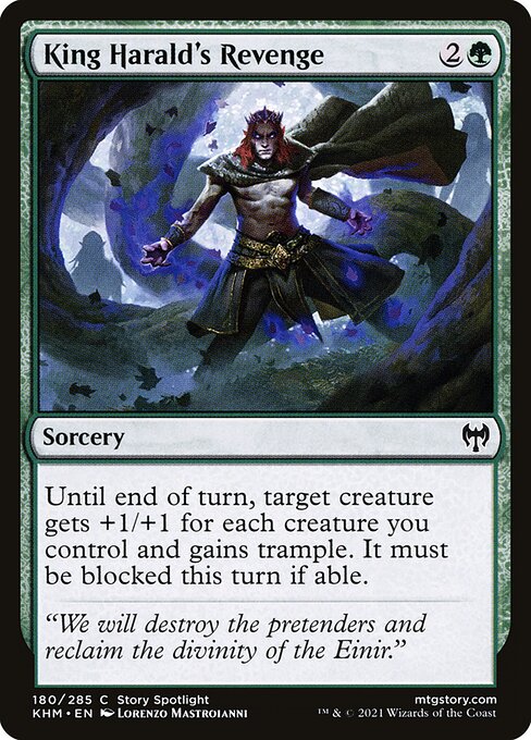 King Harald's Revenge highlighted card art
