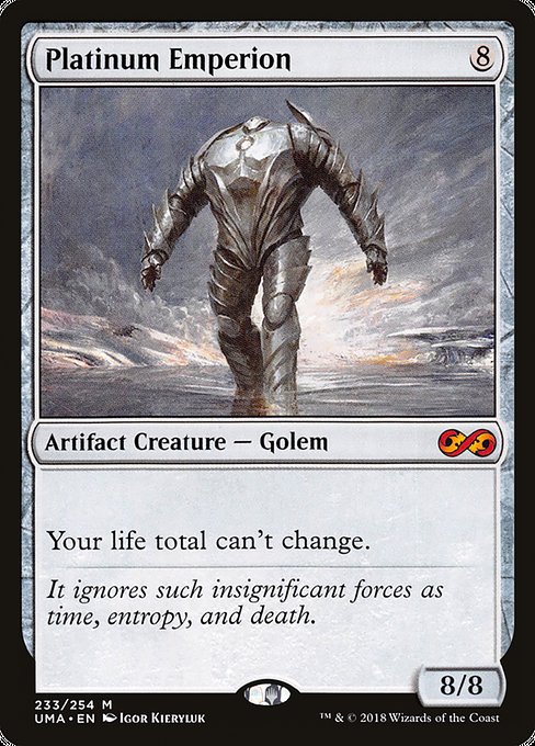 Platinum Emperion highlighted card art