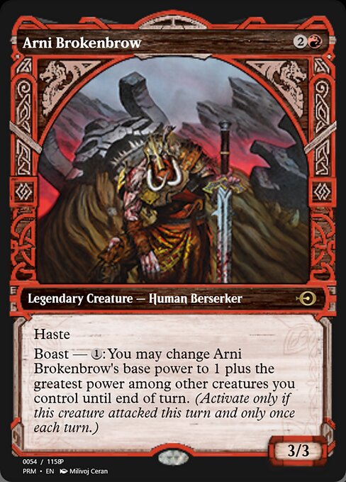 Arni Brokenbrow highlighted card art