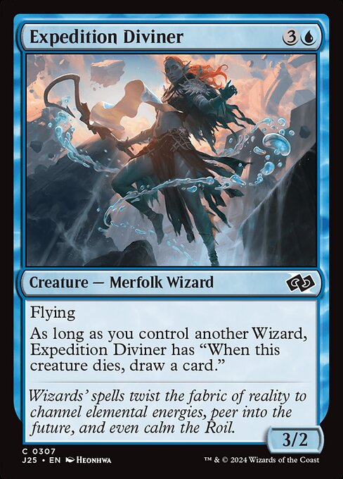 Expedition Diviner highlighted card art