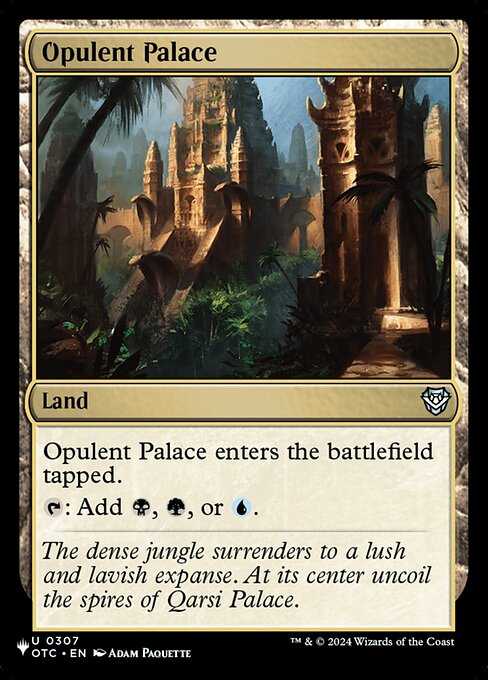 Opulent Palace highlighted card art