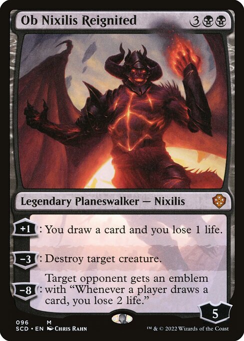Ob Nixilis Reignited from Starter Commander Decks