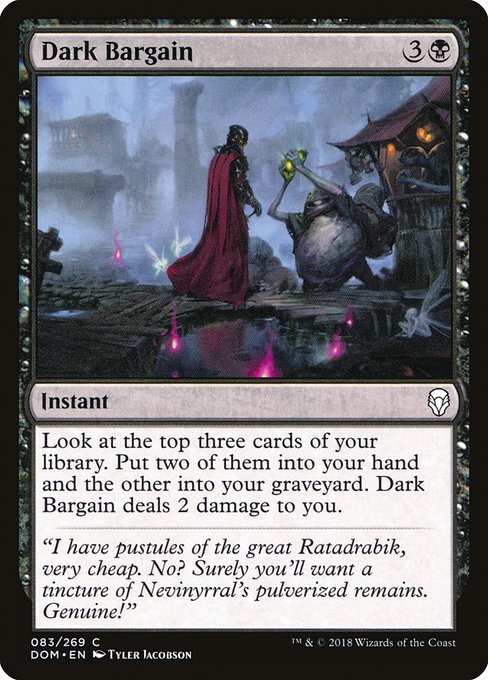 Dark Bargain from Dominaria