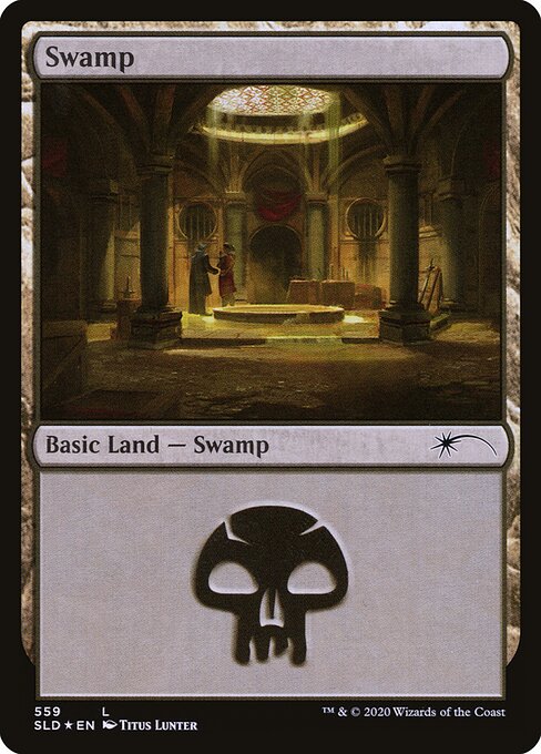 Swamp from Secret Lair Drop