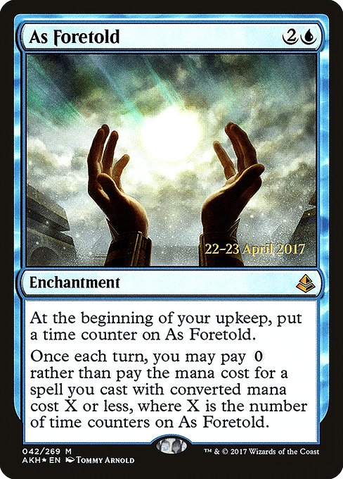 As Foretold from Amonkhet Promos