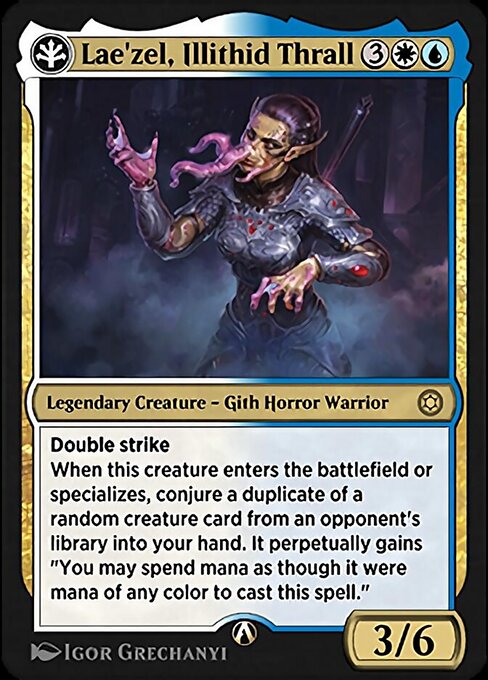 Lae'zel, Illithid Thrall highlighted card art