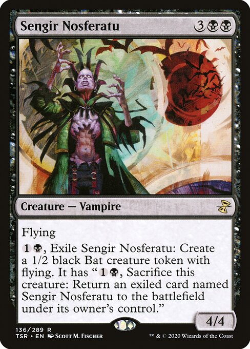 Sengir Nosferatu highlighted card art