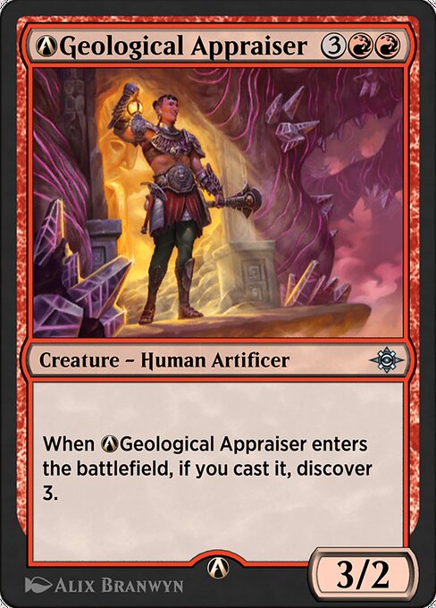 A-Geological Appraiser highlighted card art