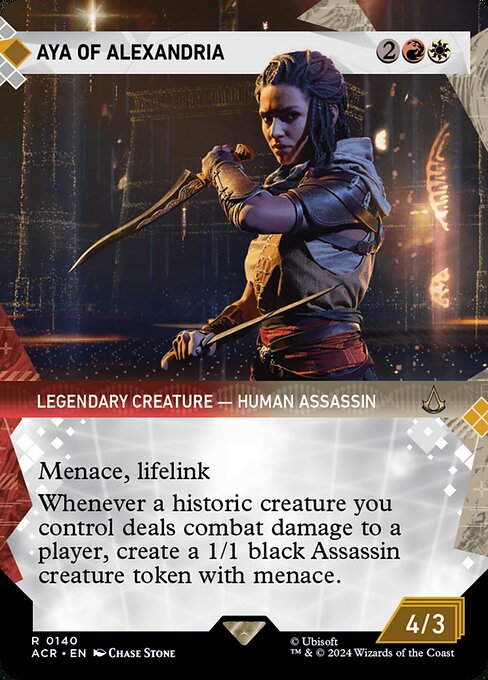 Aya of Alexandria highlighted card art