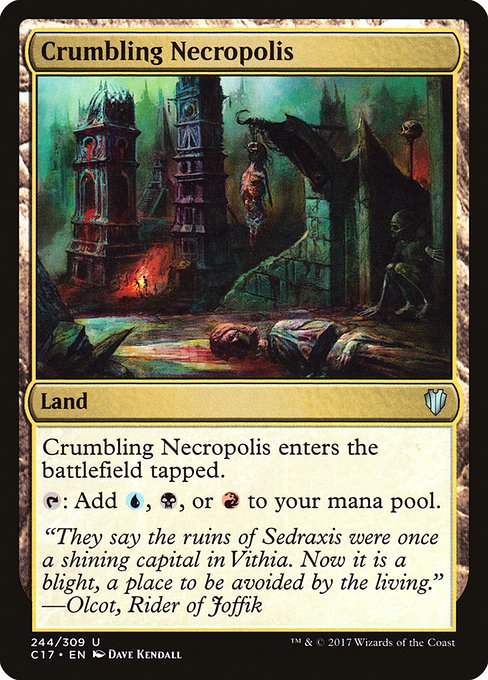 Crumbling Necropolis from Commander 2017