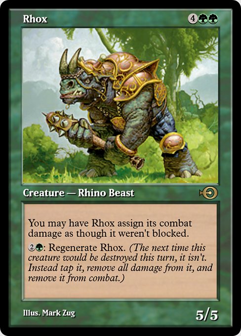 Rhox from Magic Online Promos