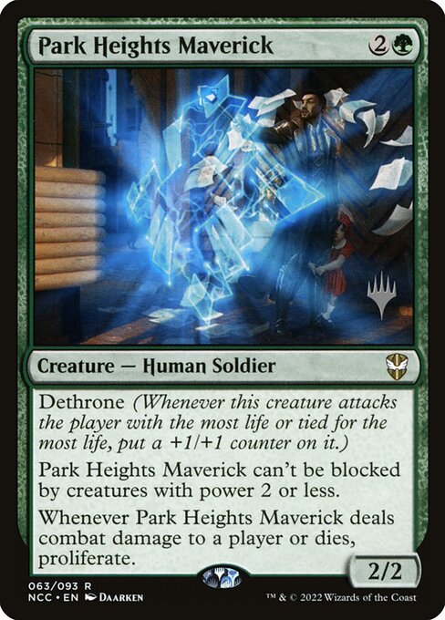 Park Heights Maverick from New Capenna Commander Promos