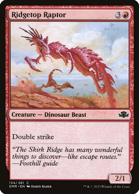 Ridgetop Raptor highlighted card art