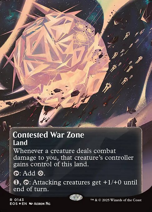 Contested War Zone from Edge of Eternities: Stellar Sights