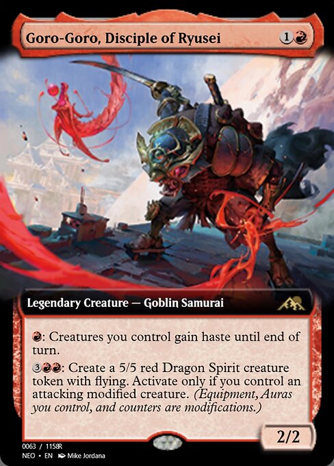 Goro-Goro, Disciple of Ryusei highlighted card art
