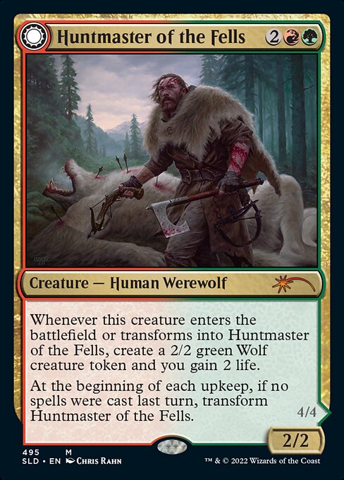Huntmaster of the Fells // Ravager of the Fells from Secret Lair Drop
