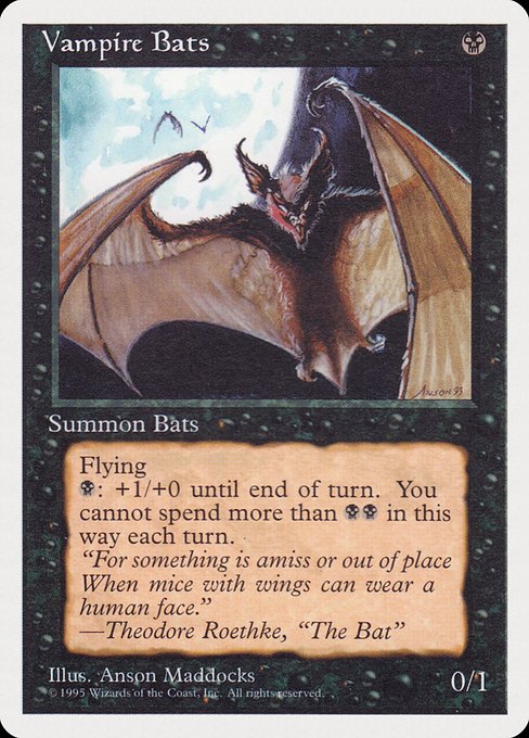 Vampire Bats from Rivals Quick Start Set