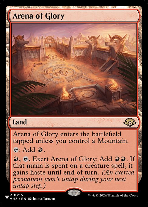 Arena of Glory from The List