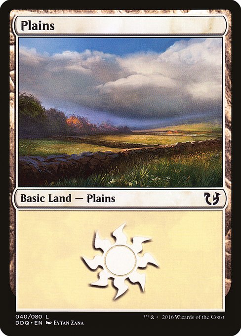 Plains from Duel Decks: Blessed vs. Cursed