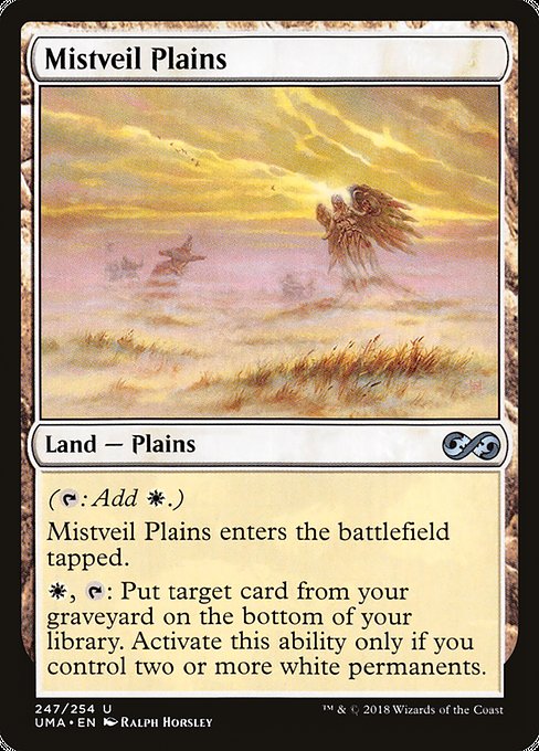 Mistveil Plains from Ultimate Masters