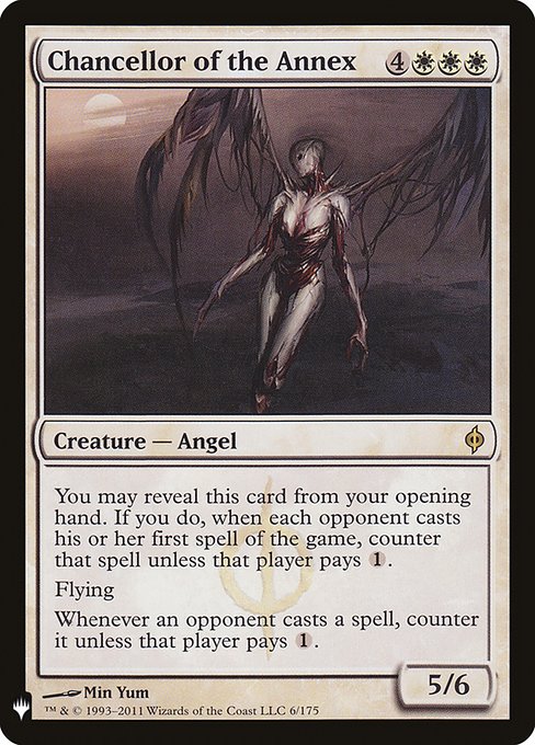 Chancellor of the Annex highlighted card art