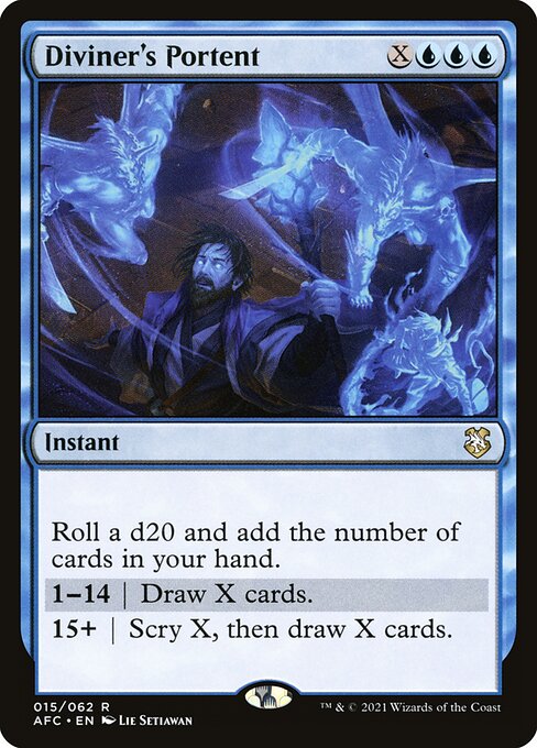 Diviner's Portent from Forgotten Realms Commander