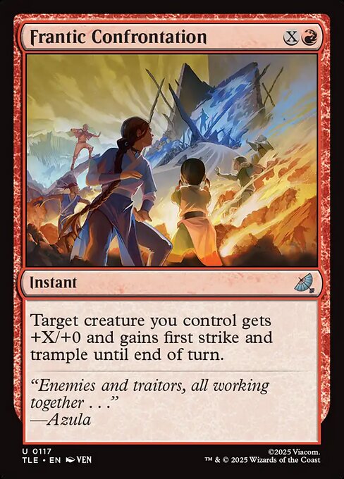 Frantic Confrontation from Avatar: The Last Airbender Eternal