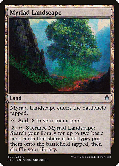 Myriad Landscape from Commander 2016