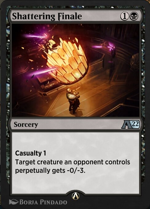 Shattering Finale highlighted card art