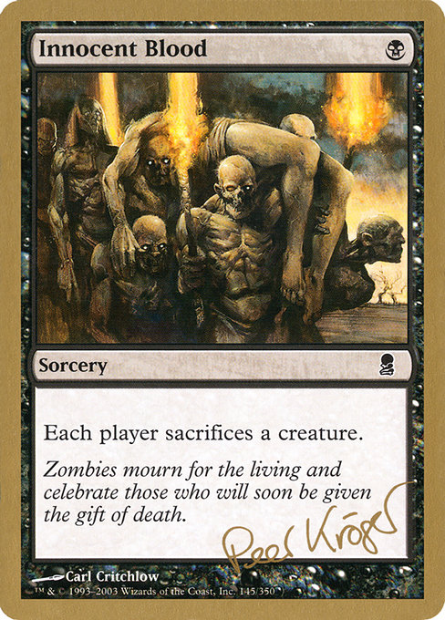 Innocent Blood from World Championship Decks 2003