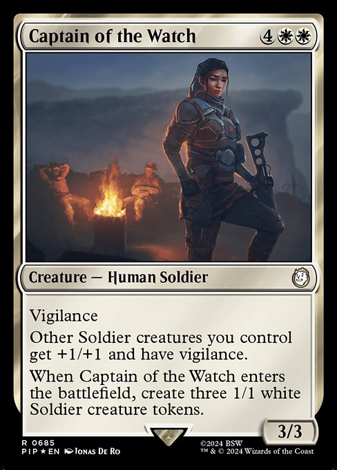 Captain of the Watch highlighted card art