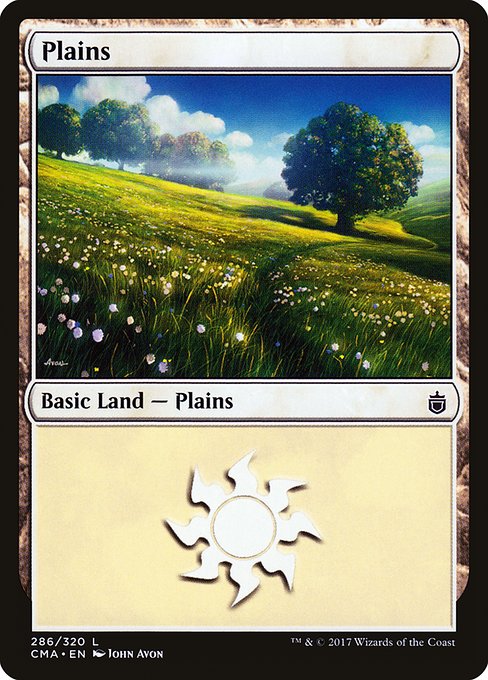 Plains from Commander Anthology