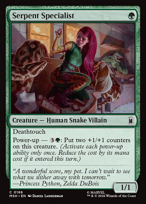 Serpent Specialist from Marvel Super Heroes
