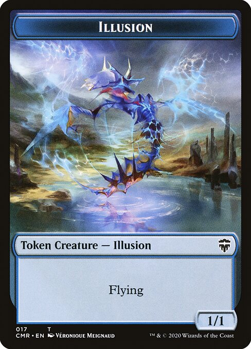 Illusion highlighted card art