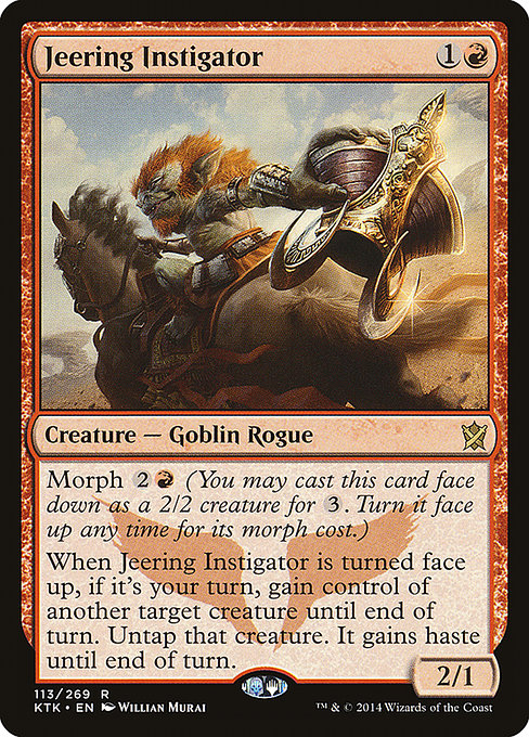 Jeering Instigator from Khans of Tarkir