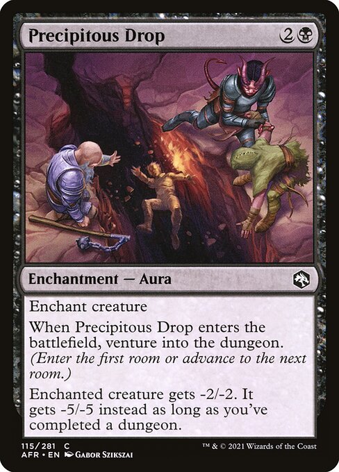Precipitous Drop highlighted card art