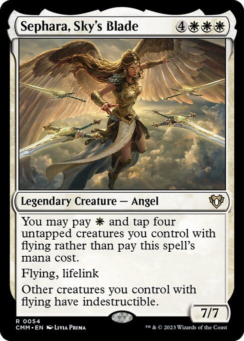 Sephara, Sky's Blade from Commander Masters