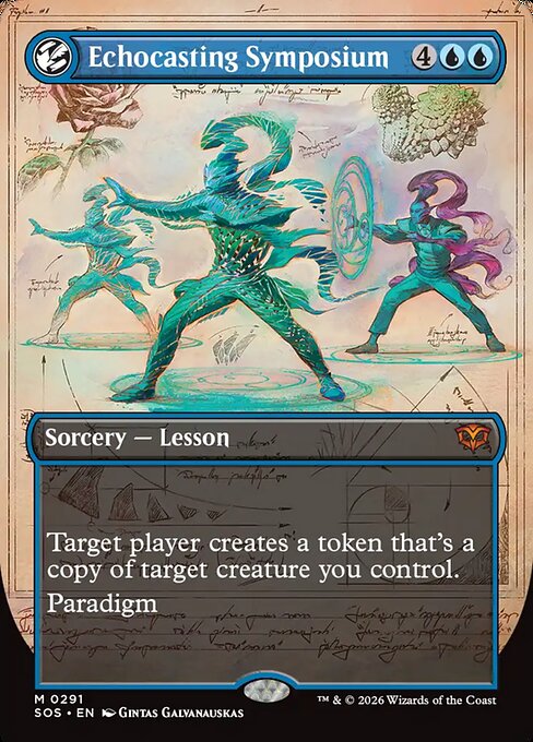 Echocasting Symposium highlighted card art