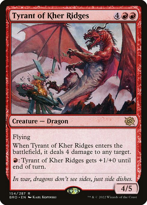 Tyrant of Kher Ridges from The Brothers' War