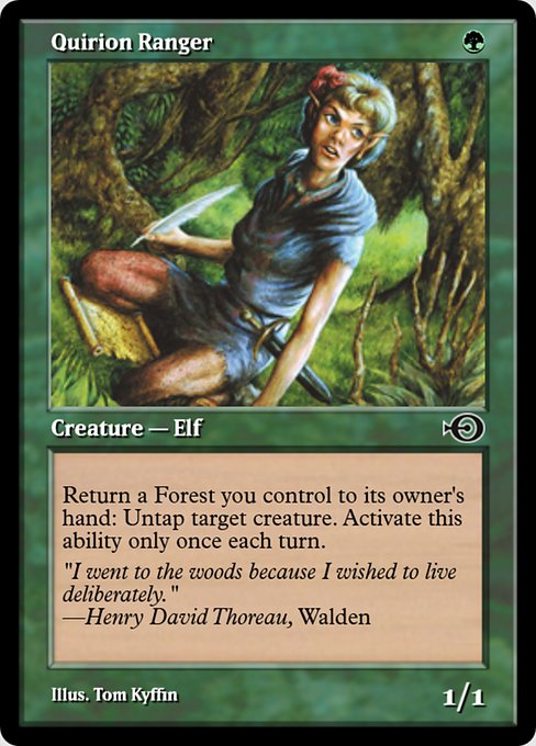 Quirion Ranger from Magic Online Promos