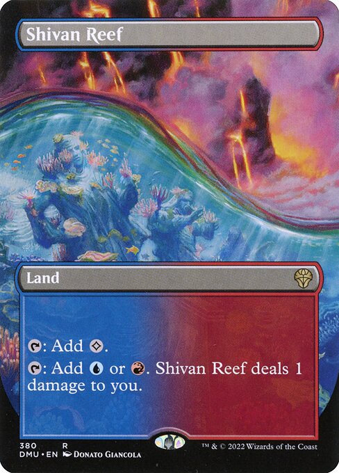 Shivan Reef from Dominaria United