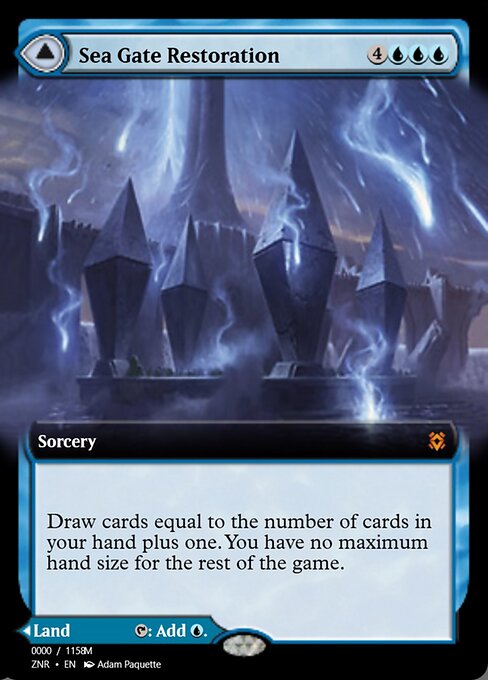 Sea Gate Restoration // Sea Gate, Reborn highlighted card art