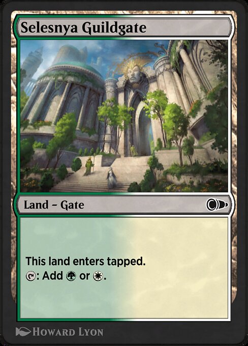 Selesnya Guildgate highlighted card art