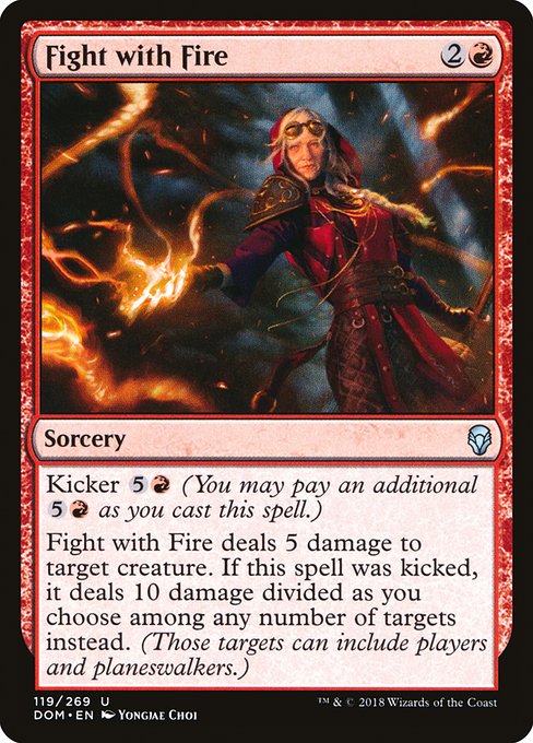 Fight with Fire from Dominaria