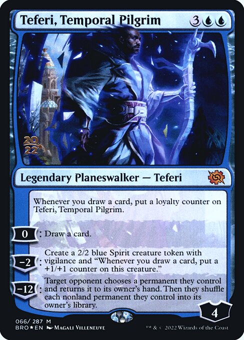 Teferi, Temporal Pilgrim from The Brothers' War Promos