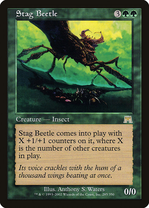 Stag Beetle highlighted card art