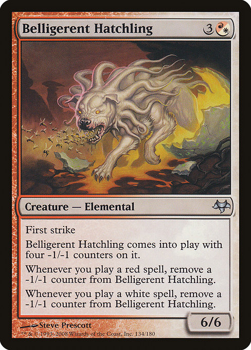 Belligerent Hatchling highlighted card art