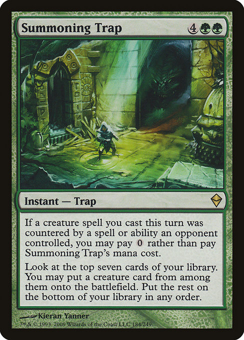 Summoning Trap from Zendikar