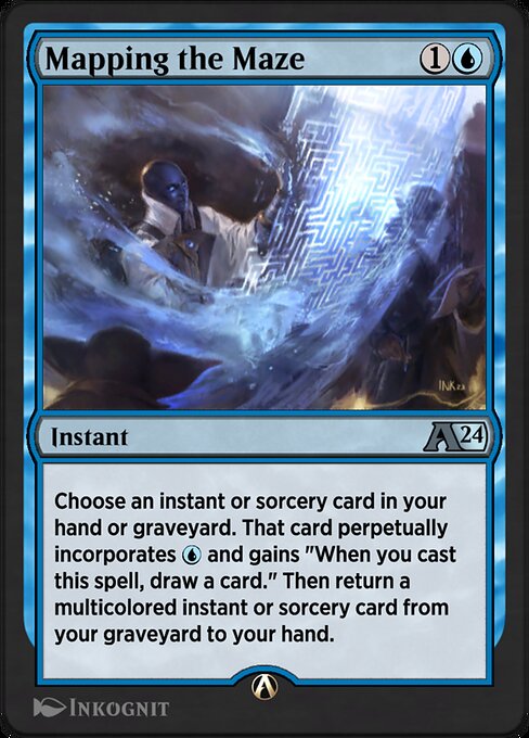 Mapping the Maze highlighted card art